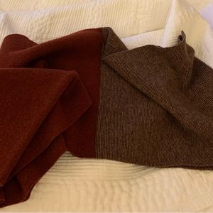 100% wool scarf unisex made in Scotland  for Howlin’ Knitwear Belgium BNWT